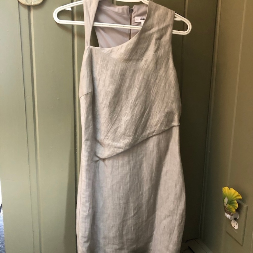 Silver Helmut Lang Cocktail Dress